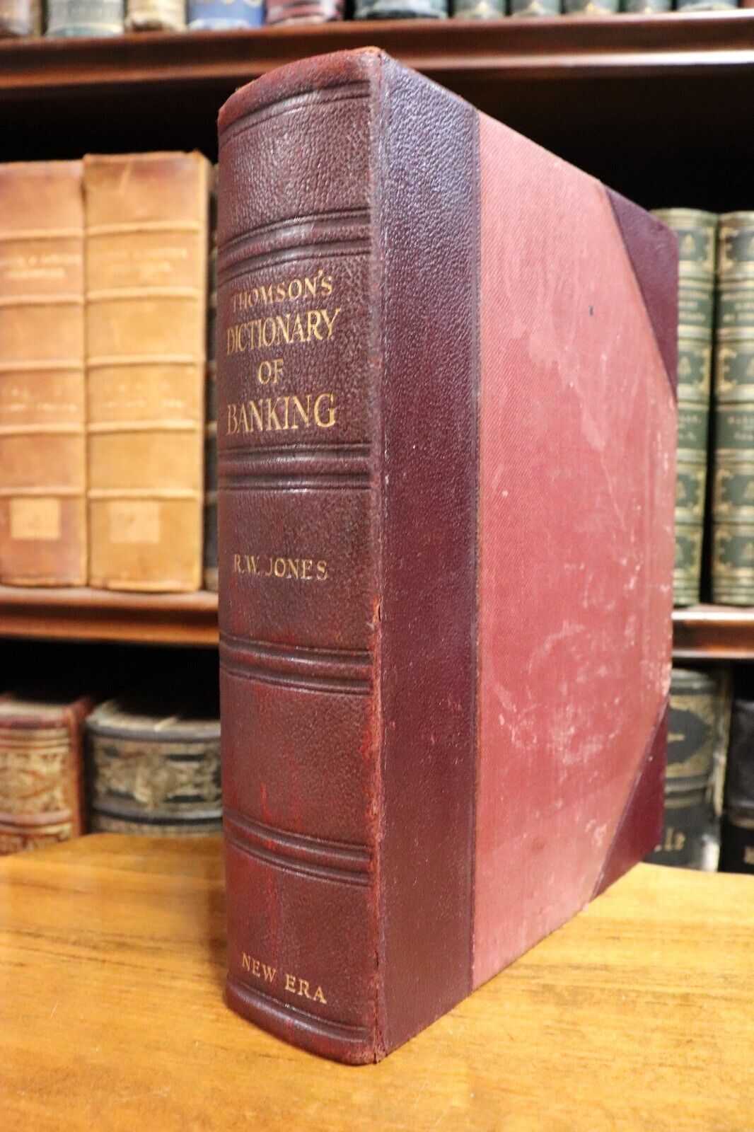 Thomson's Dictionary Of Banking - c1938 - Antique Financial Reference Book