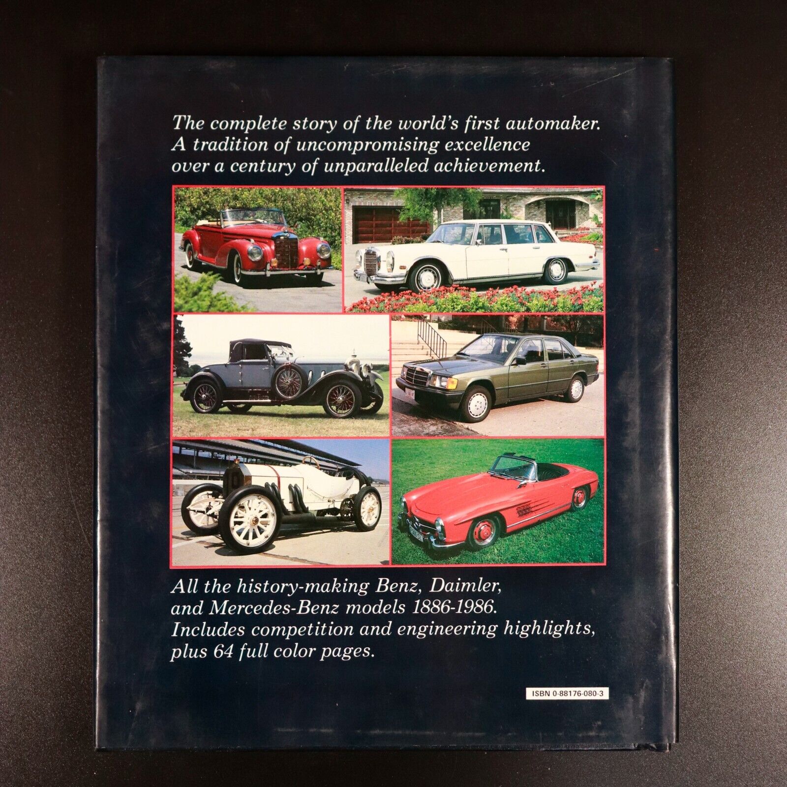 1984 Mercedes Benz The First Hundred Years by R.M. Langworth Automotive Book