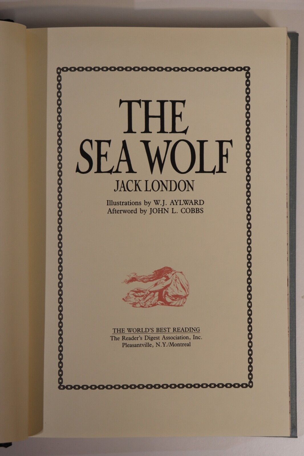 The Sea Wolf by Jack London - 1989 - Classic Literature Book