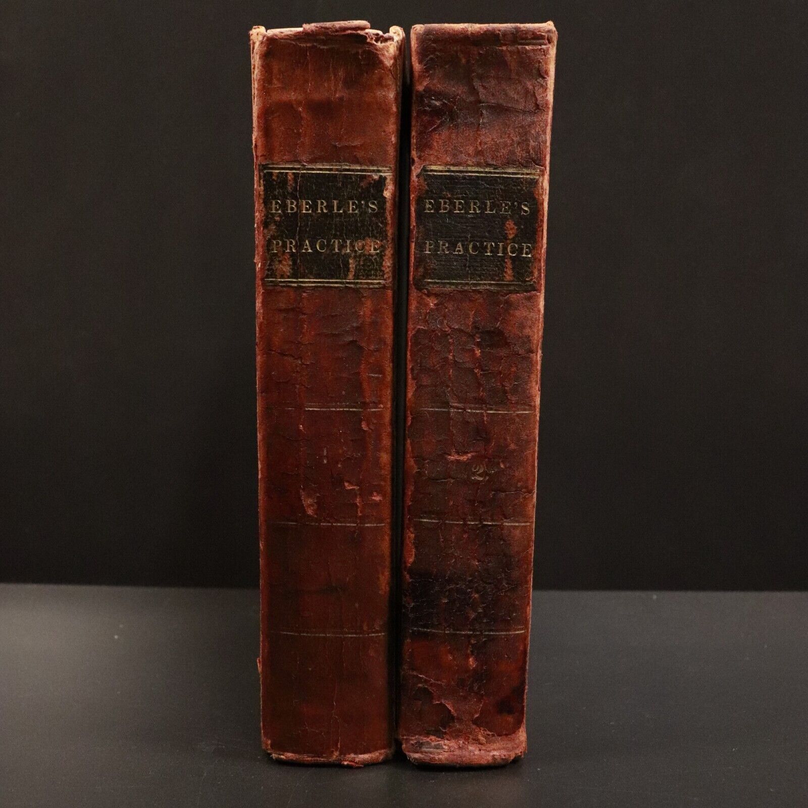 1838 2vol Treatise On Practice Of Medicine Antiquarian Medical Reference Book