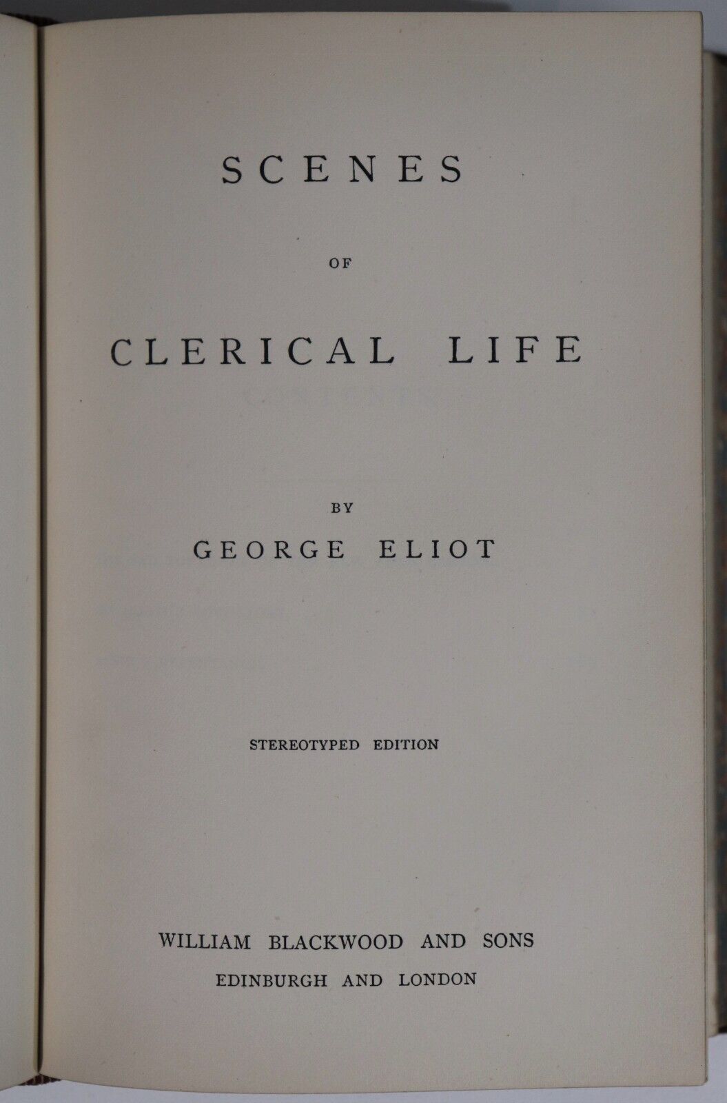 c1880 5vol George Eliot's Novels Antique English Fiction Book Collection