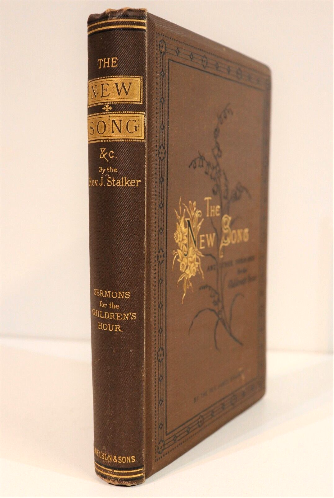 The New Song & Other Sermons - c1884 - Antique Religious Book