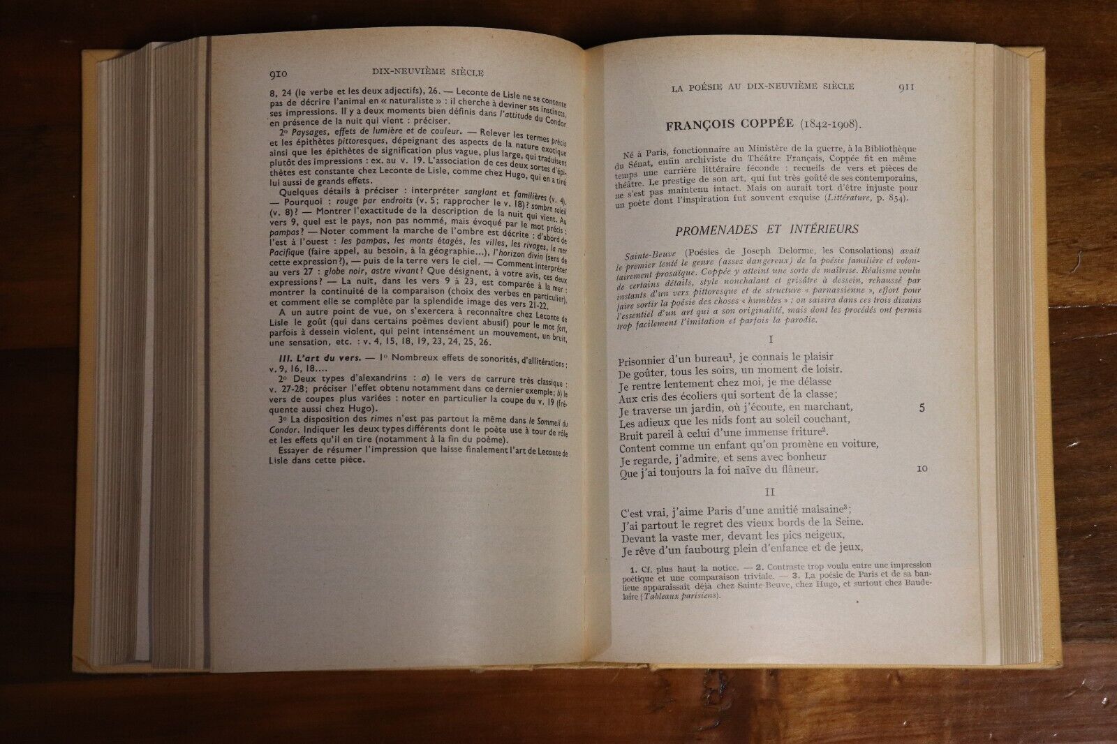 MORCEAUX CHOISIS des Auteurs Français - 1959 - French Literature Book