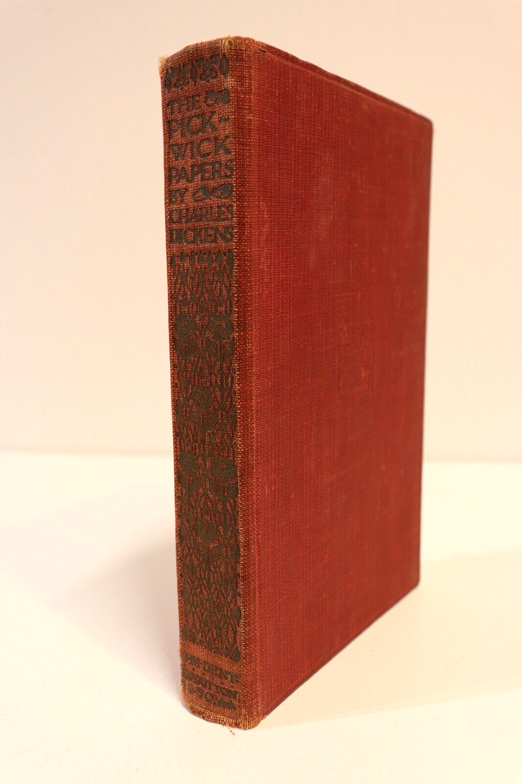 The Pickwick Papers by Charles Dickens - 1919 - Everyman's Library Fiction Book