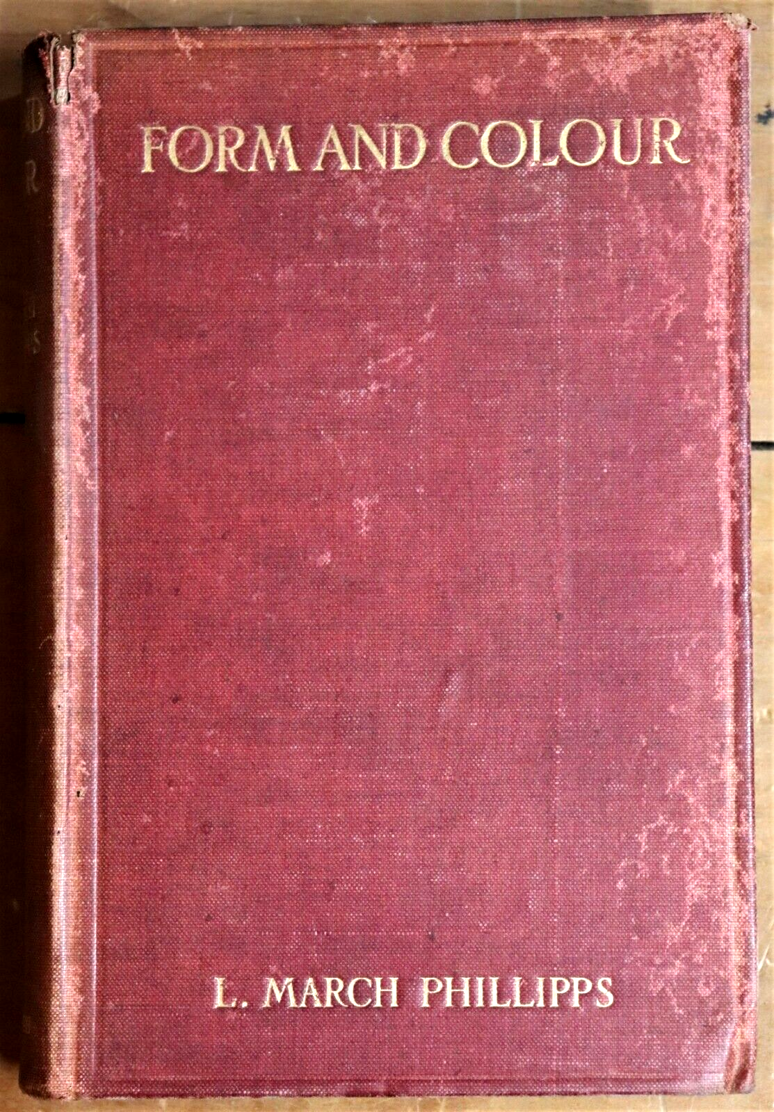 Form & Colour by LM Phillipps - 1915 - Scarce Architectural Book 1st Edition