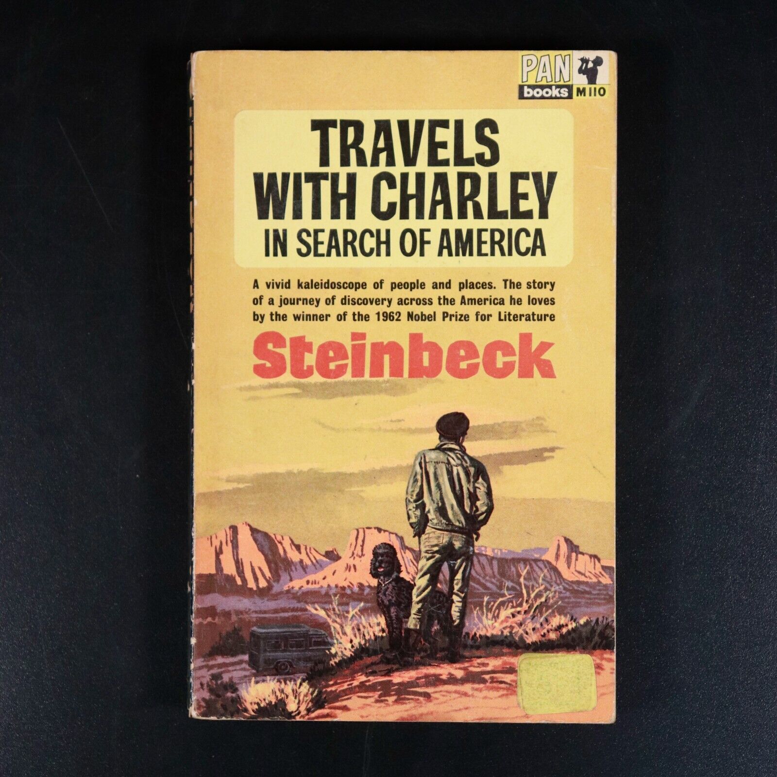 1965 Travels With Charley by John Steinbeck Vintage Fiction Book Paperback