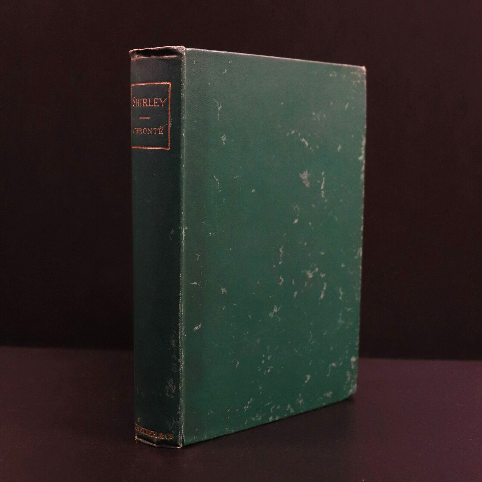 1894 Shirley: A Tale by Currer Bell Charlotte Bronte Classic Fiction Book