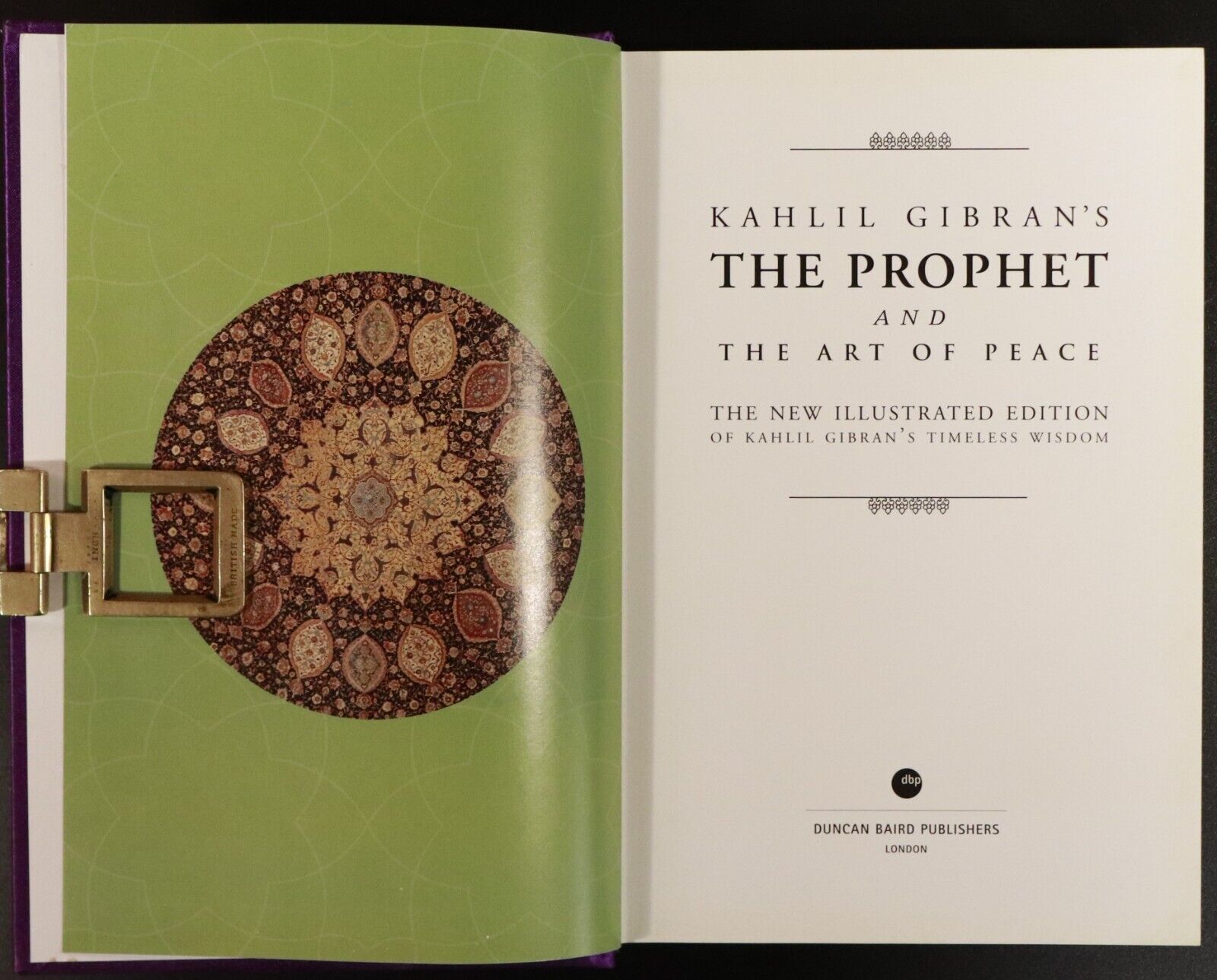 2008 The Prophet & The Art Of Peace by Kahlil Gibran Illustrated Philosophy Book - 0