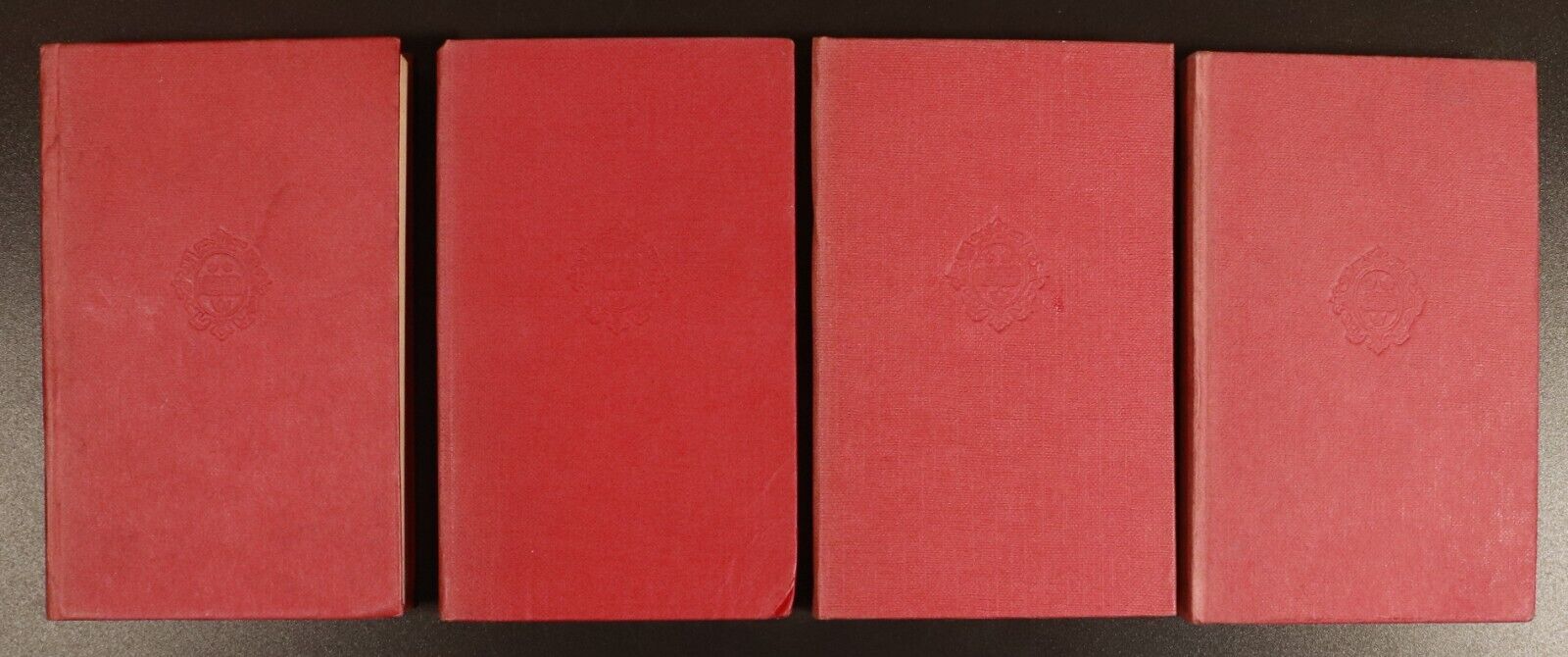 1960 4vol Jane Austen Charlotte & Emily Bronte 4 Female Author Fiction Books