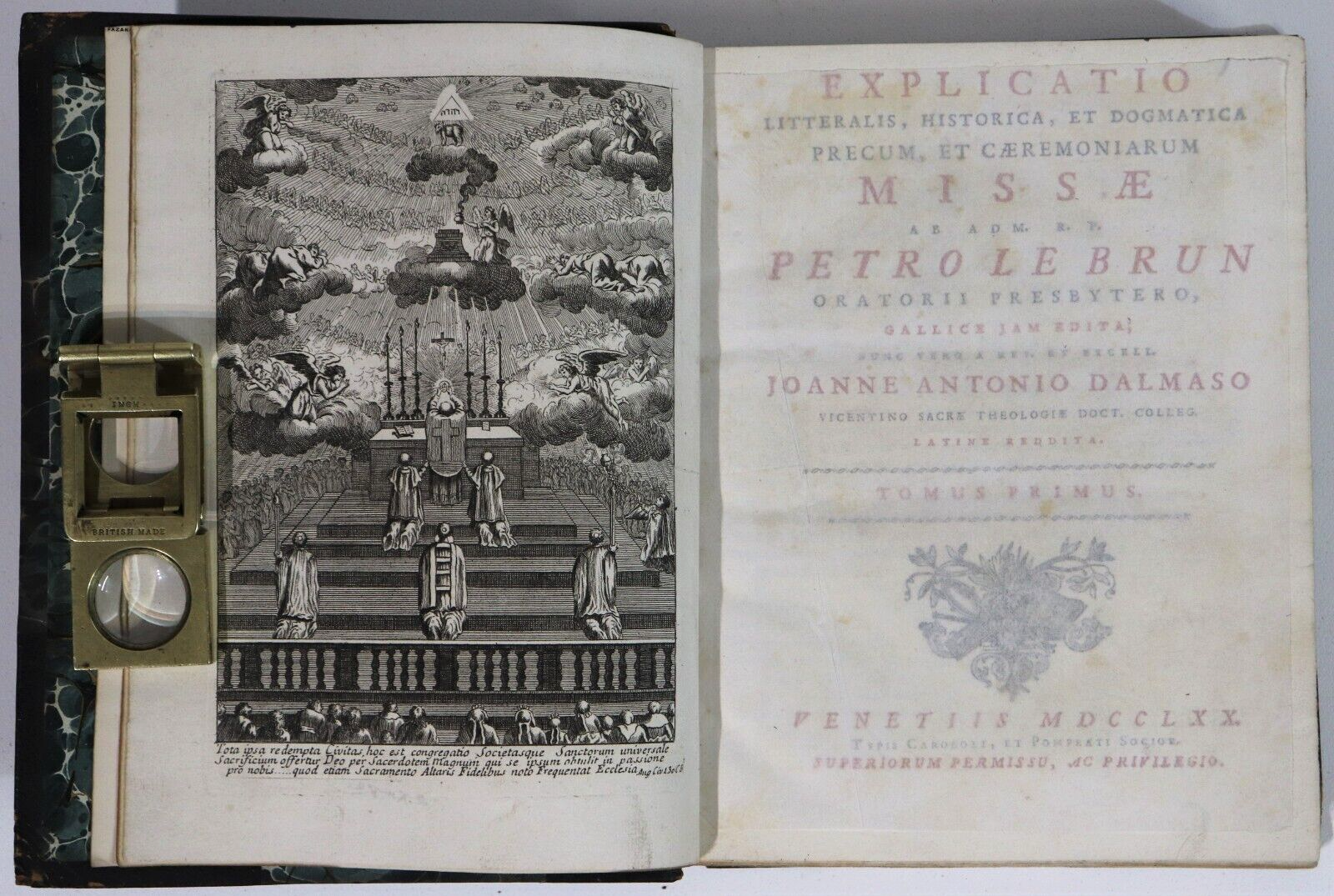 1770 2vol Explicatio Litteralis, Historica, et Dogmatica Antiquarian Books