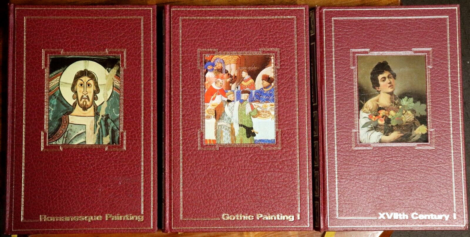 Gothic, Romanesque & 17th Century Art - 3 Volumes - 1968 - Vintage Art Books - 0