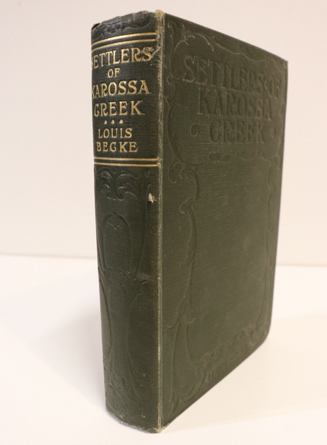 c1920 The Settlers Of Karossa Creek by L. Becke Antique Australian Fiction Book