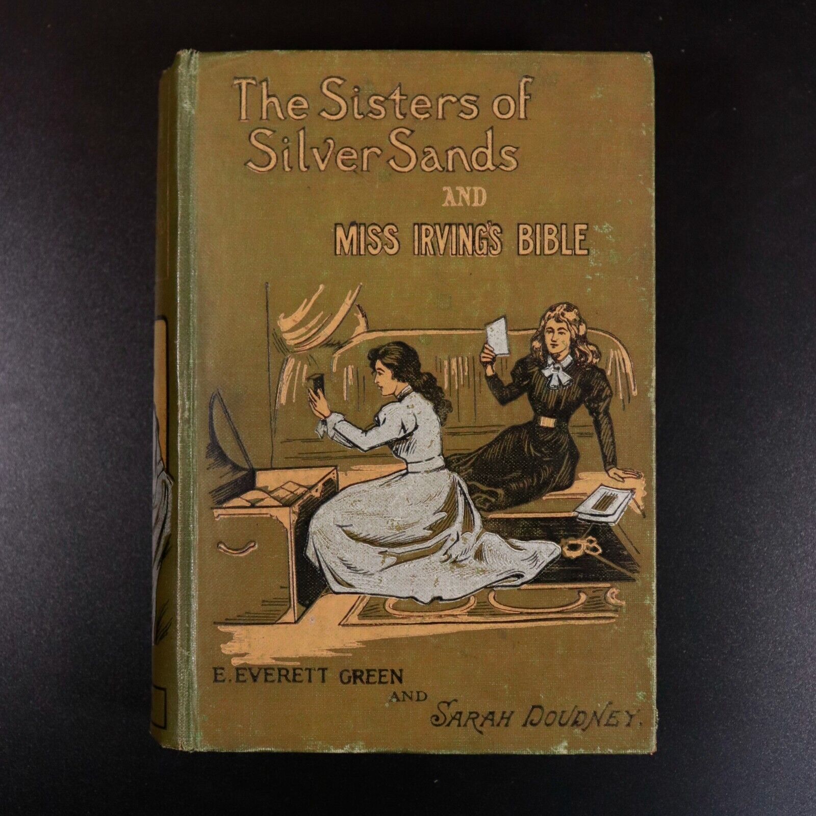 c1900 Sisters Of Silver Sands by E. Everett-Green Antique Fiction Book