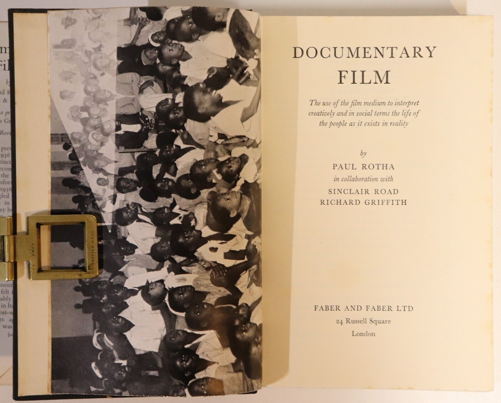 Documentary Film by Paul Rotha - 1952 - Vintage Film History Book - 0