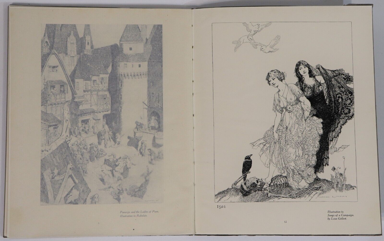 The Pen Drawings Of Norman Lindsay - 1918 - Ltd. Edition Australian Art Book