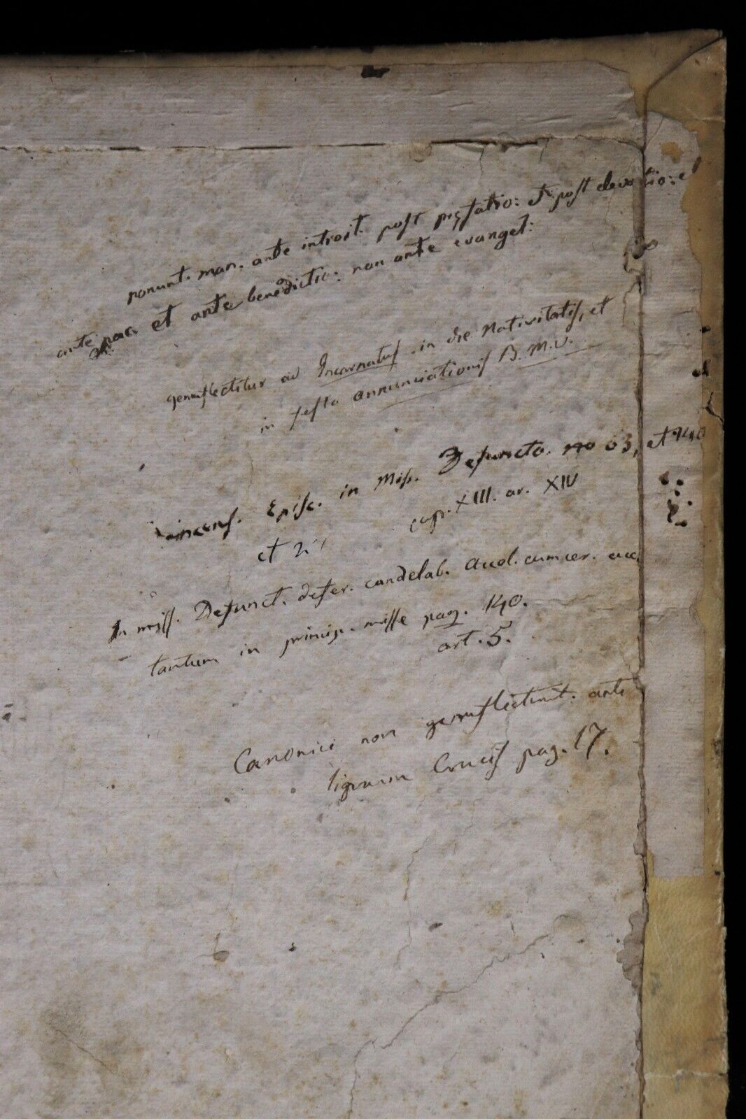 Manuale Sacrarum Caeremoniarum: Michaele Bauldry - 1762 - Antique Theology Book