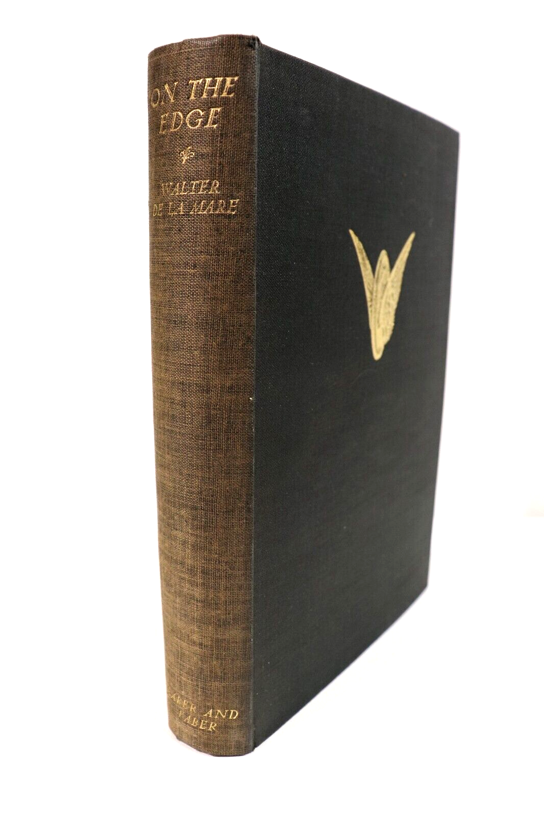 On The Edge by Walter De La Mare - 1930 - 1st Edition Literature Book