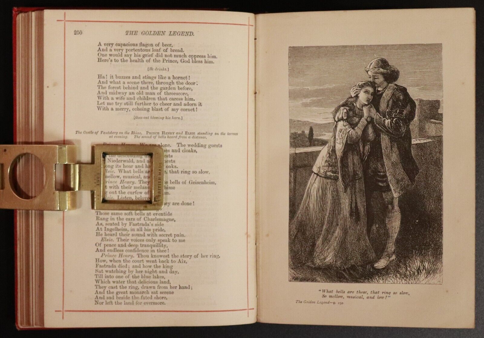 c1880 The Poetical Works Of Henry Longfellow Lansdowne Poets Antiquarian Book