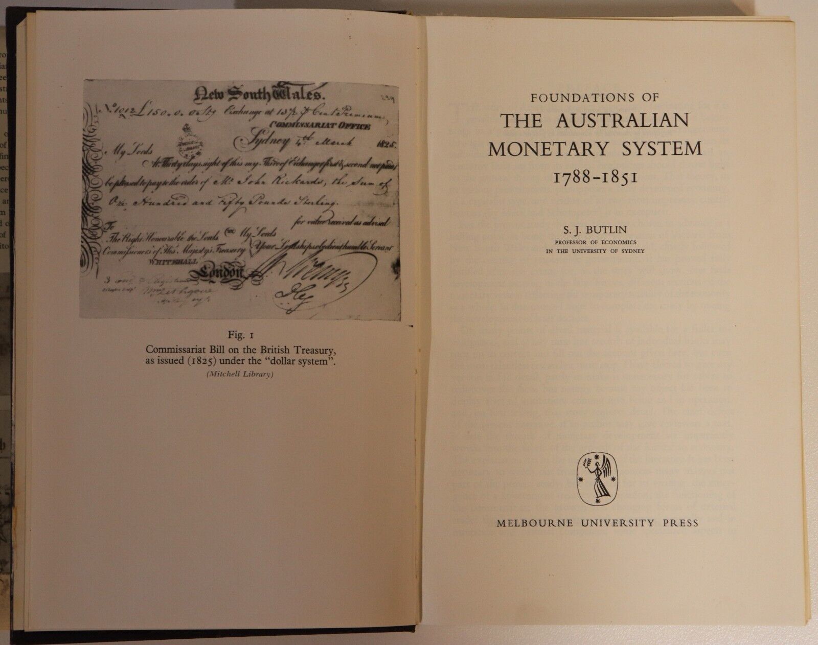 Foundations Of The Australian Monetary System - 1953 - Australian History Book - 0