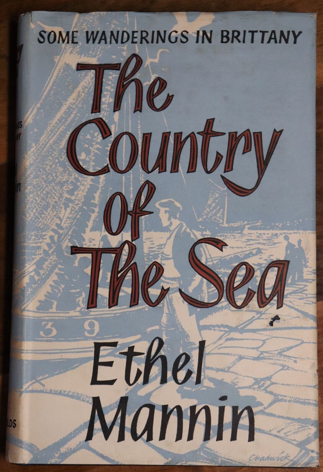 The Country Of The Sea - 1957 - 1st Edition Antique History Book - Brittany