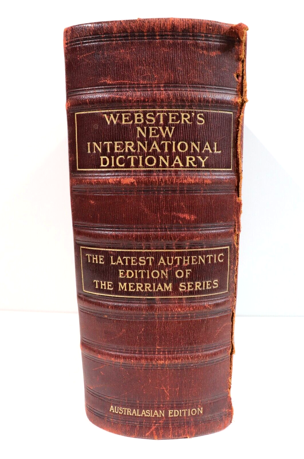 Webster's New International Dictionary: Merriam - 1910 - Antique Reference Book