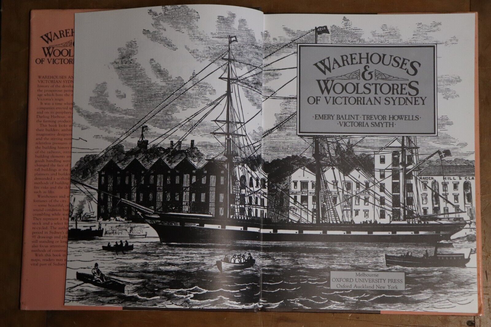Warehouses & Woolstores of Victorian Sydney - 1982 - Australian History Book - 0