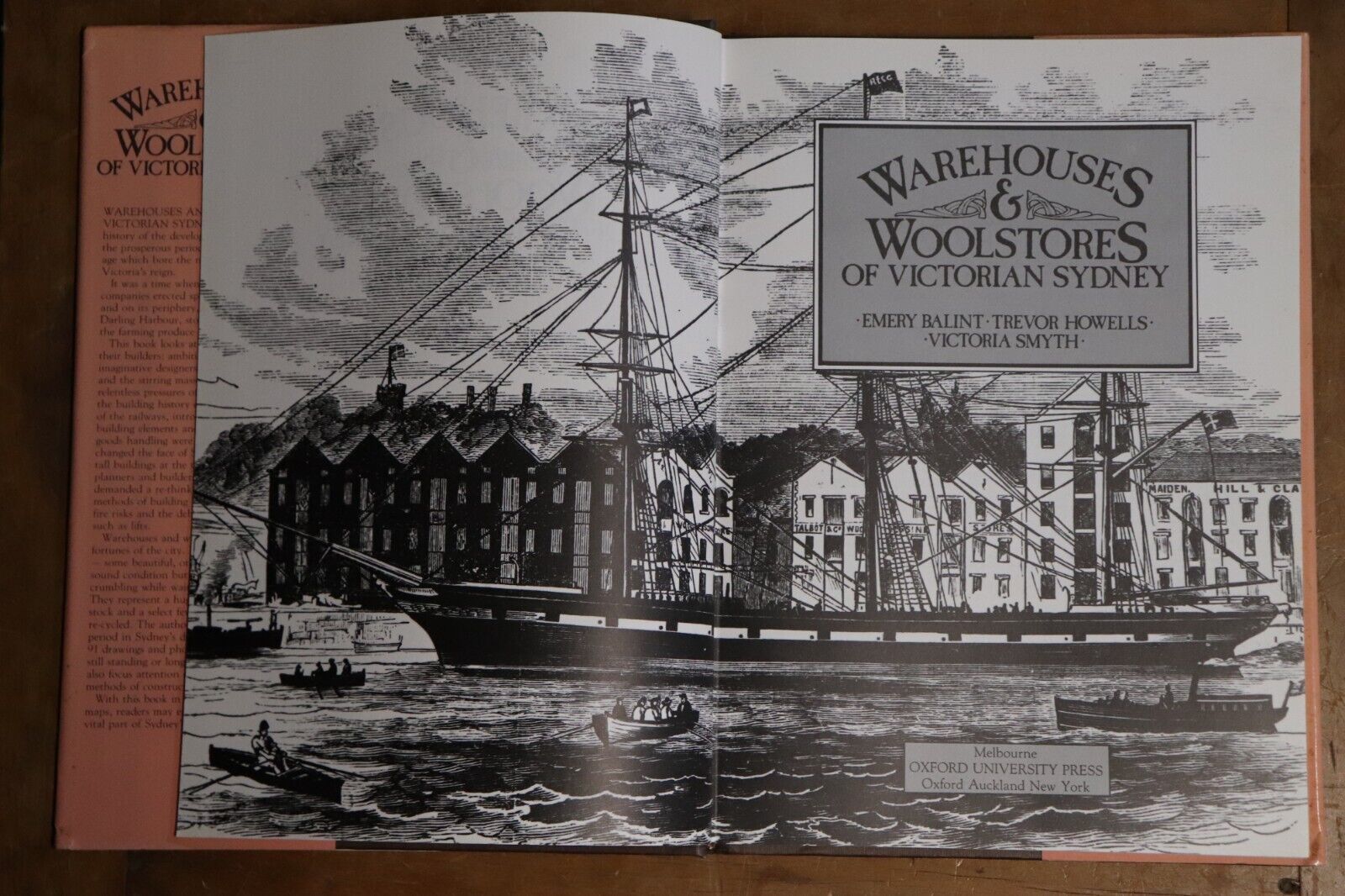 Warehouses & Woolstores of Victorian Sydney - 1982 - Australian History Book