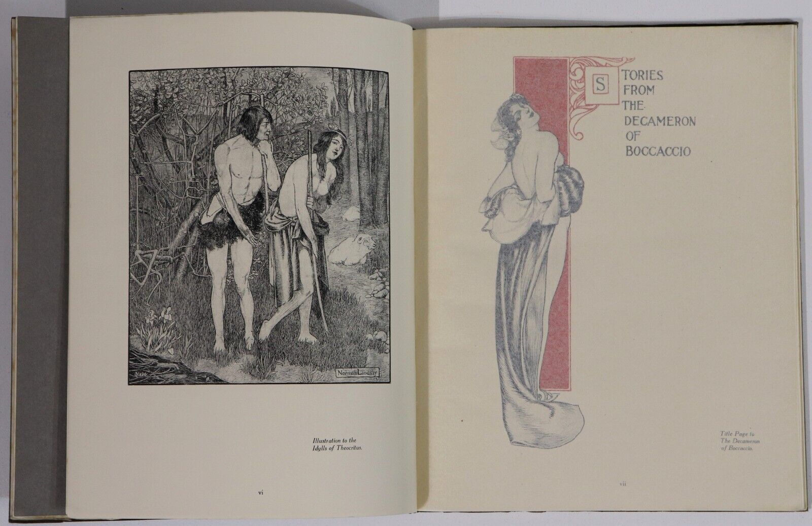 The Pen Drawings Of Norman Lindsay - 1918 - Ltd. Edition Australian Art Book