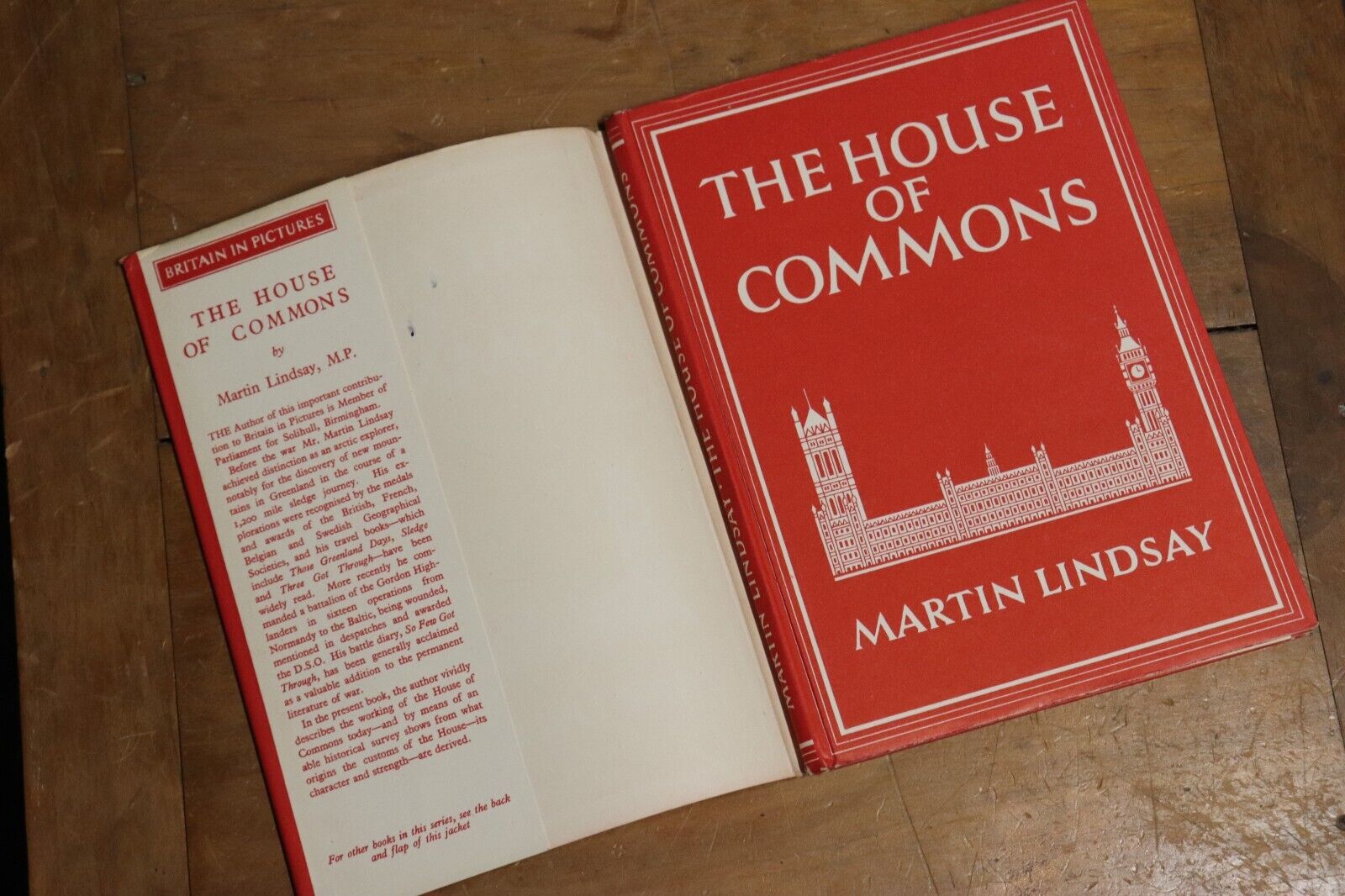 Britain In Pictures - The House Of Commons - 1947 - Antique Book