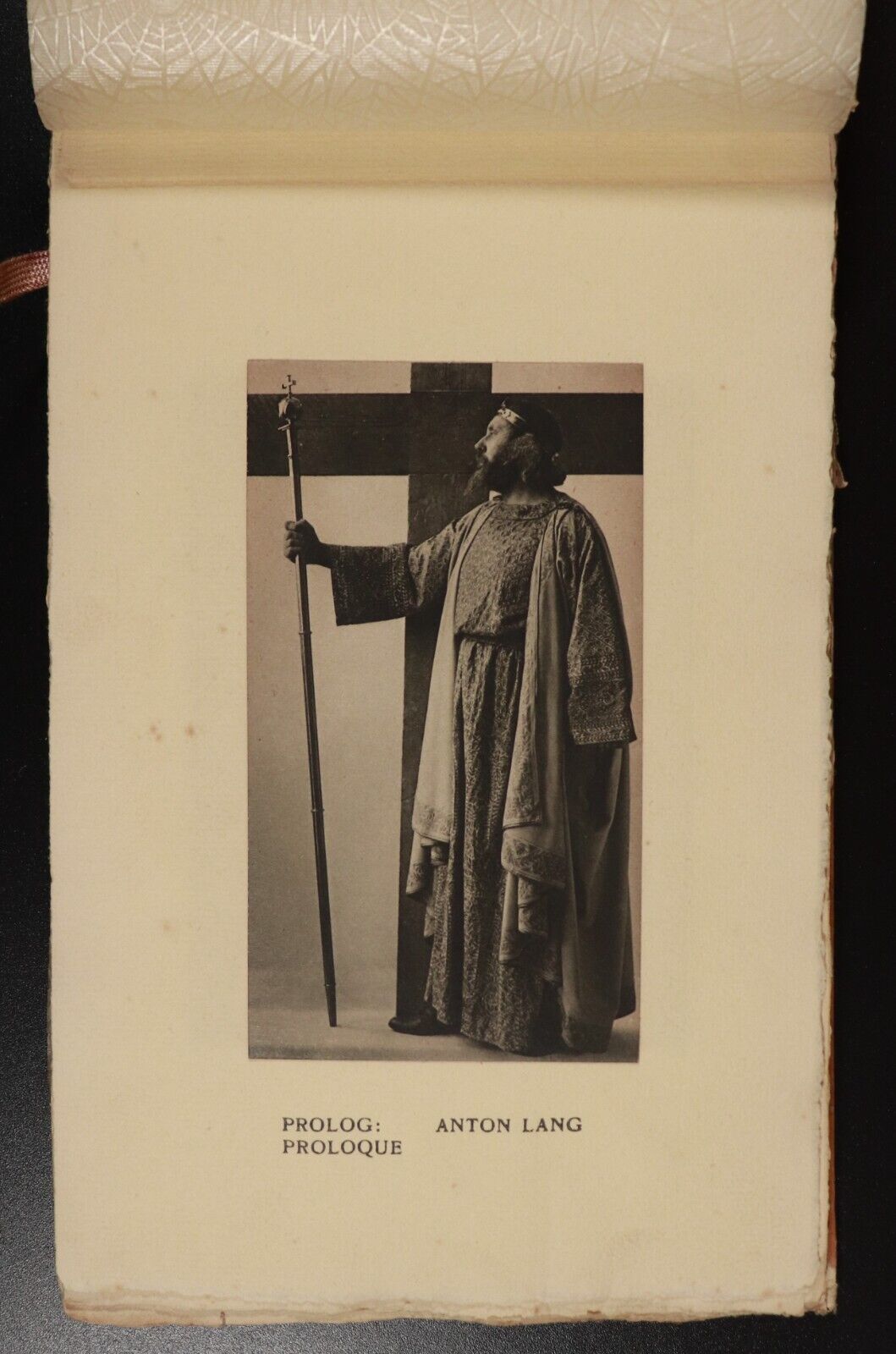 1930 Album Of Scenes From The Oberammergau Passion Play Antique Theatre Book