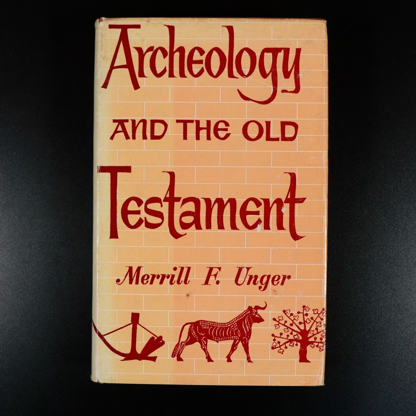 1956 Archeology & The Old Testament - Archaeology & Religious History Book