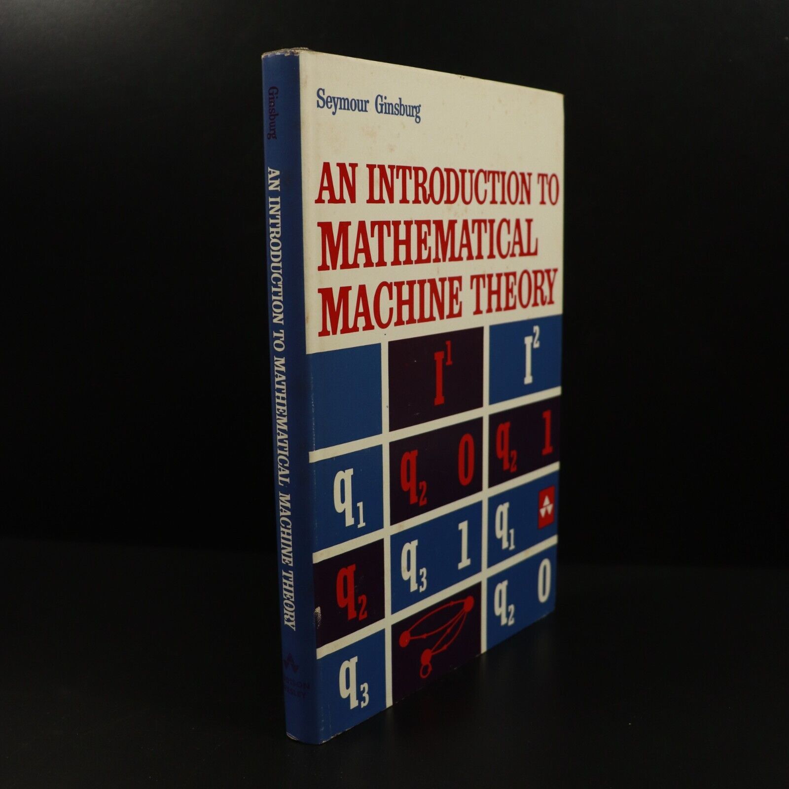 1962 Introduction To Mathematical Machine Theory by S. Ginsburg Science Book