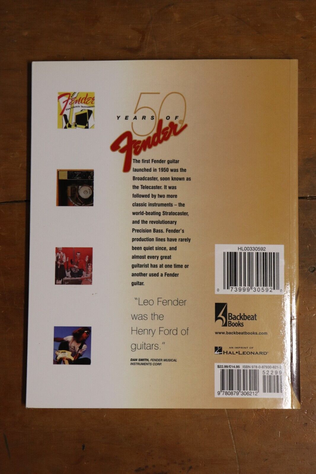 50 Years Of Fender by Tony Bacon - 2005 - Fender Guitar Reference Book