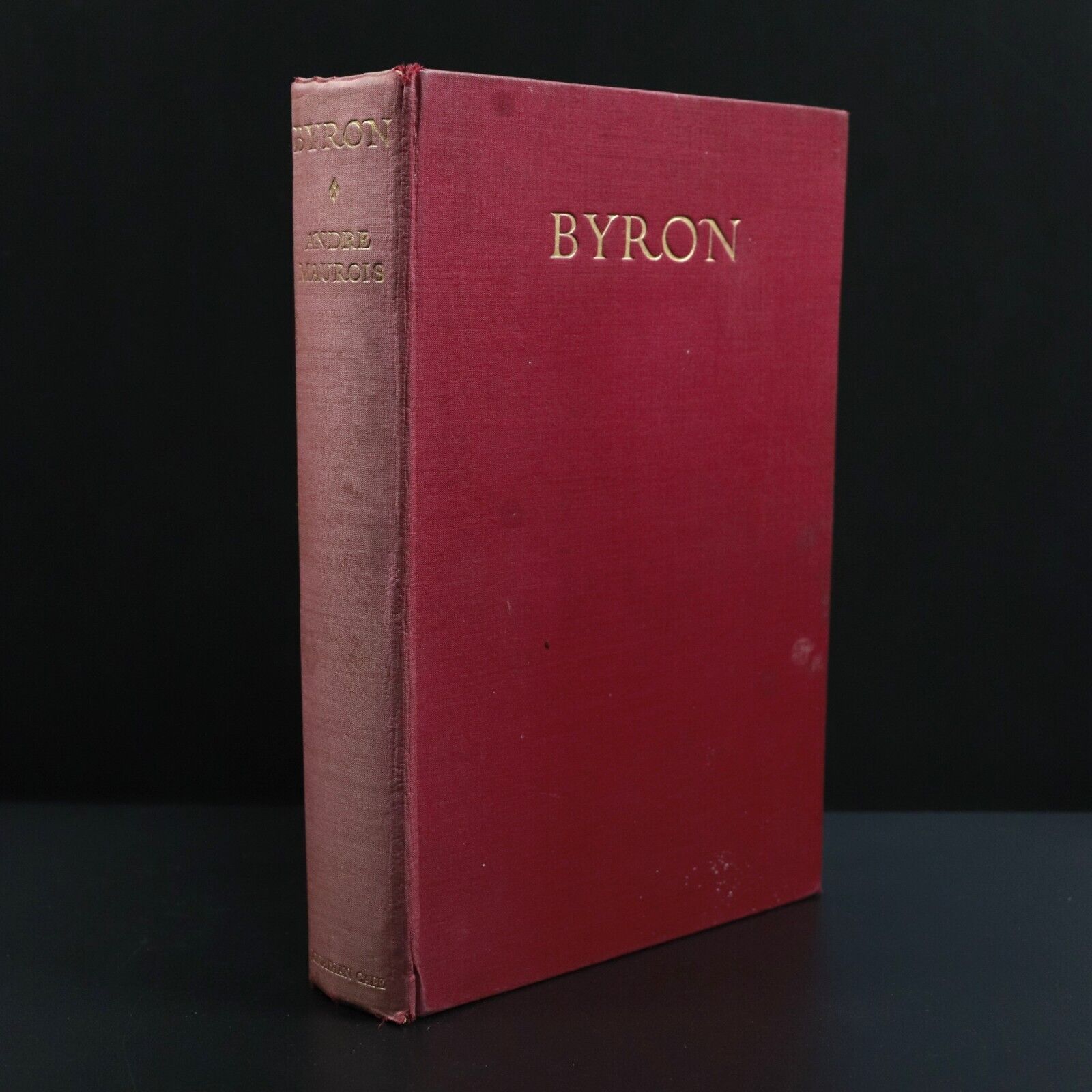 1930 Byron by Andre Maurois Antique British History Book Lord Byron