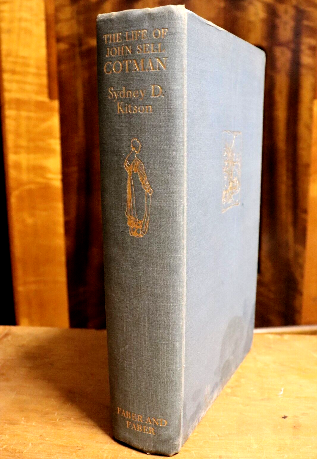 1937 The Life Of John Sell Cotman 1st Edition Antique English Art Book