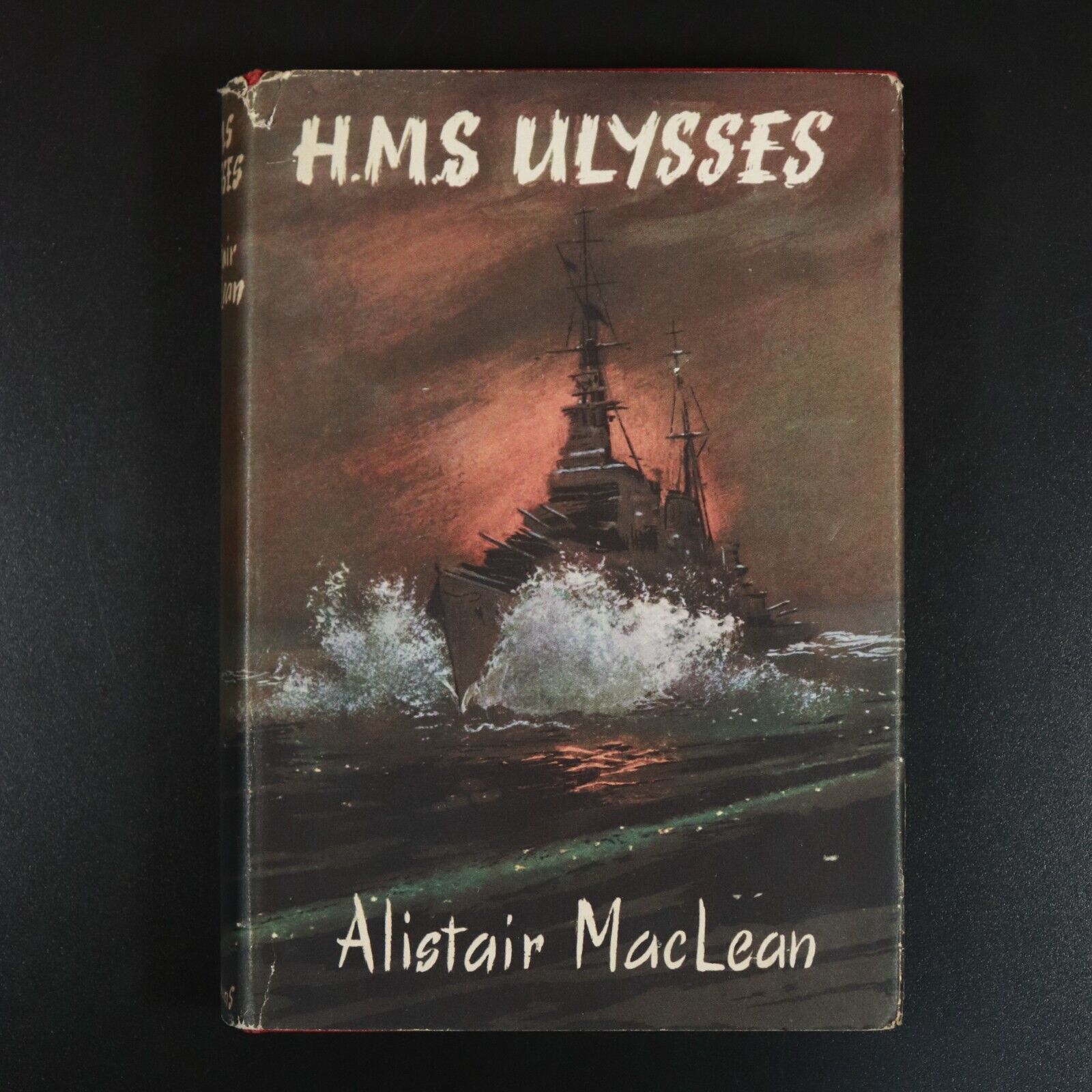 1955 H.M.S. Ulysses by Alistair MacLean Vintage Military Fiction Book