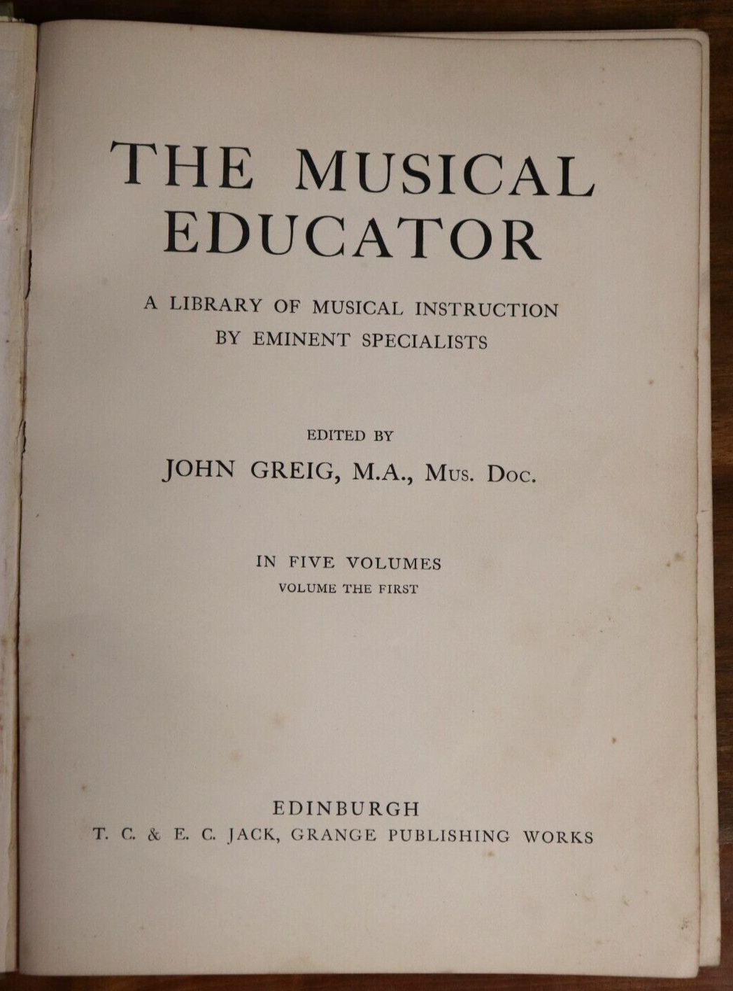 The Musical Educator - c1895 -  3 Volumes - Antique Music Reference Books - 0