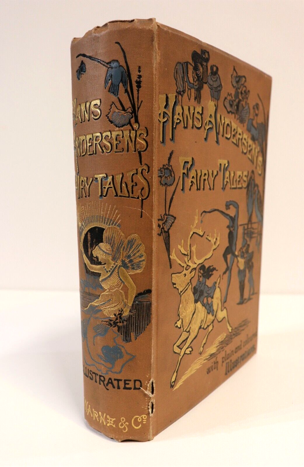 Hans Andersen's Fairy Tales - c1905 - Illustrated Antique Childrens Book - 0