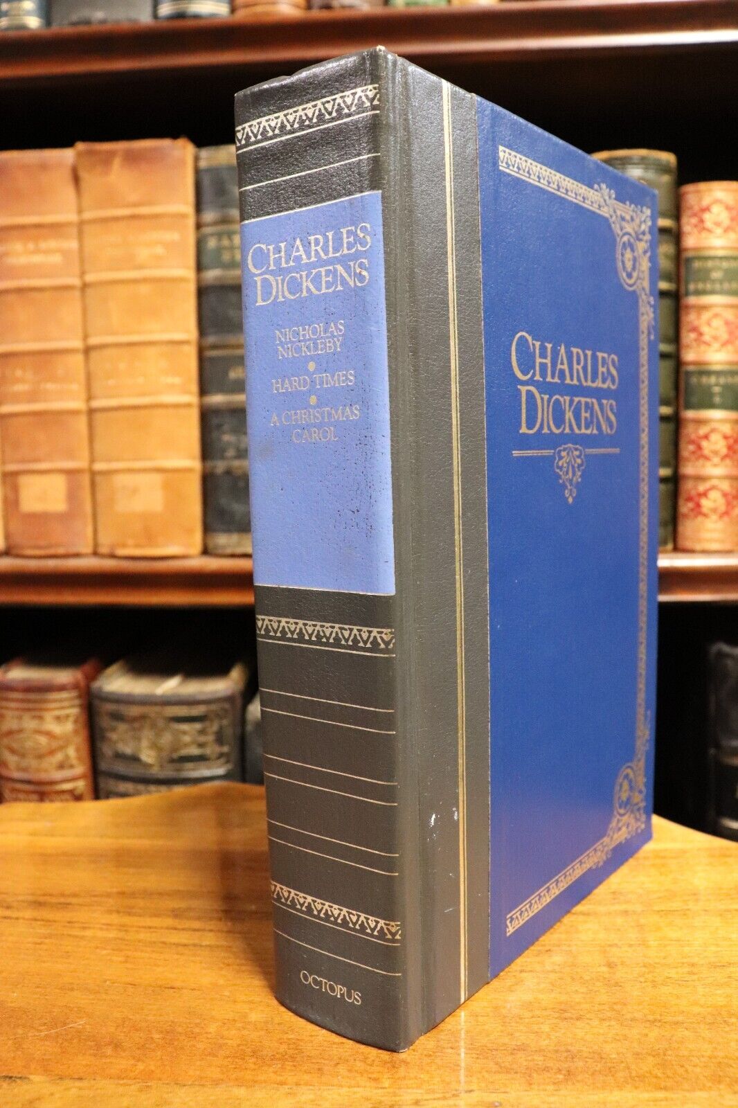 Charles Dickens: Christmas Carol Nickleby Hard Times - 1985 - Literature Book