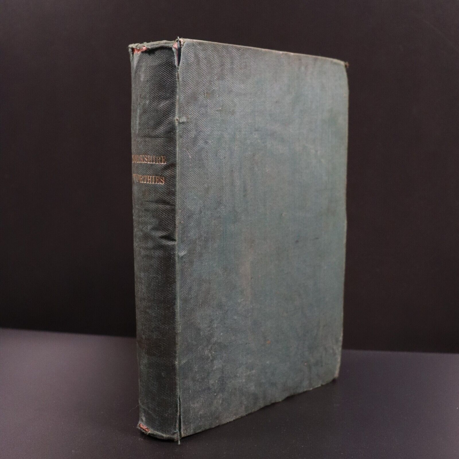 c1836 The Worthies Of Yorkshire & Lancashire Antiquarian British History Book