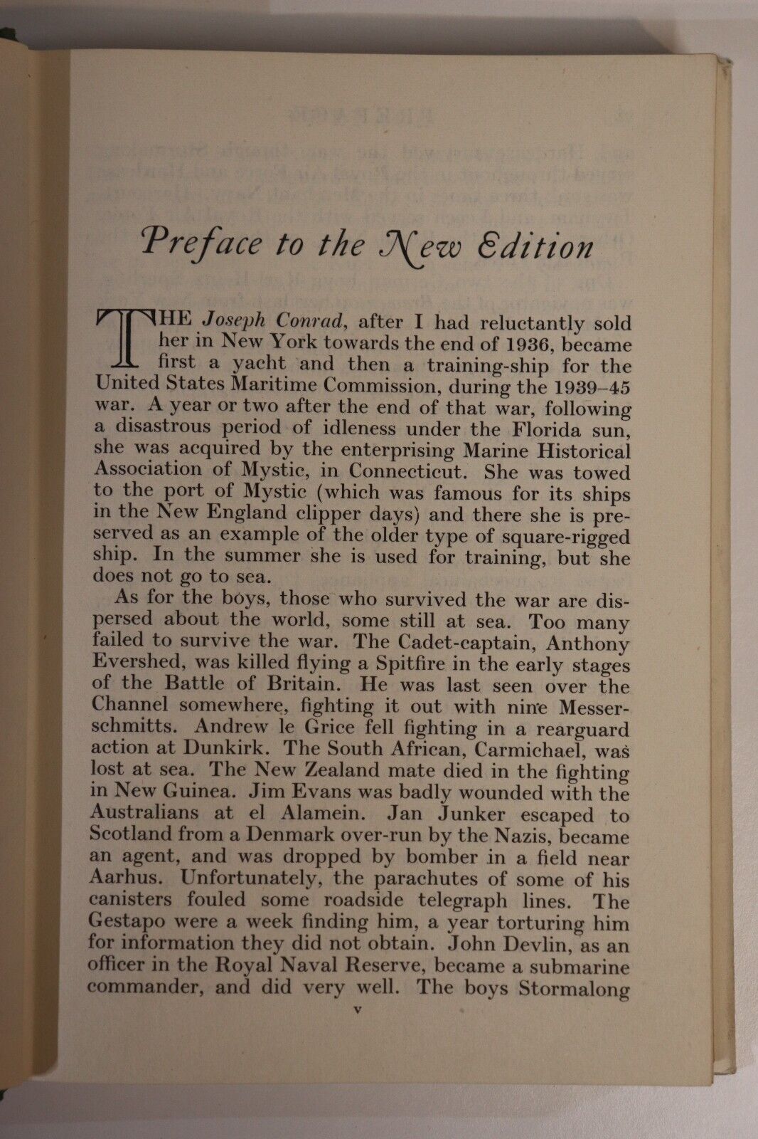 1952 Cruise Of The Conrad by Allan Villiers - Vintage Maritime History Book