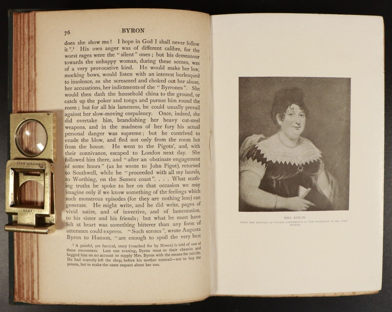 1912 2vol Byron by Ethel C. Mayne Antique British Literature Book Set Provenance