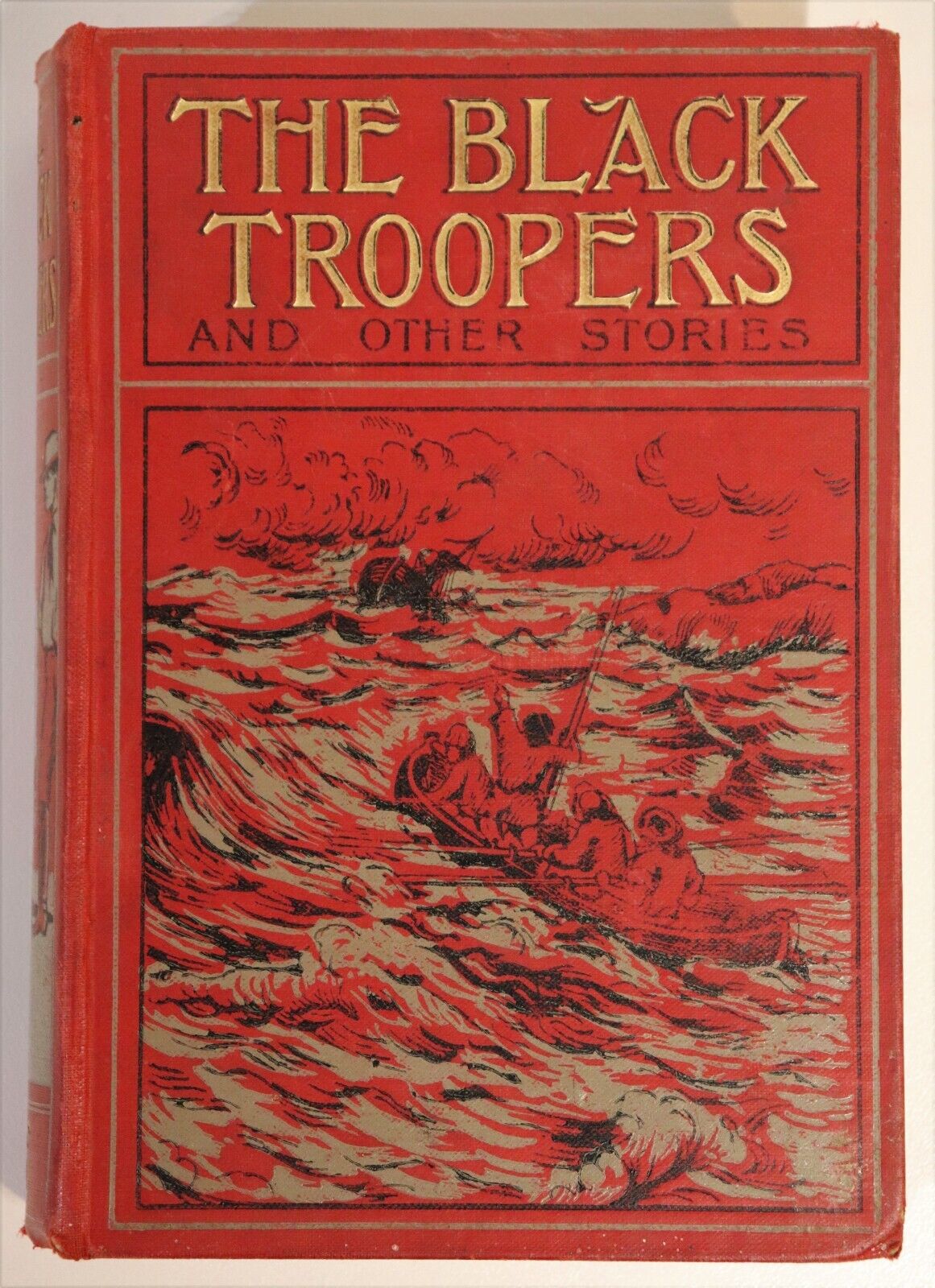 c1910 The Black Troopers & Other Stories Antique Australian Fiction Book