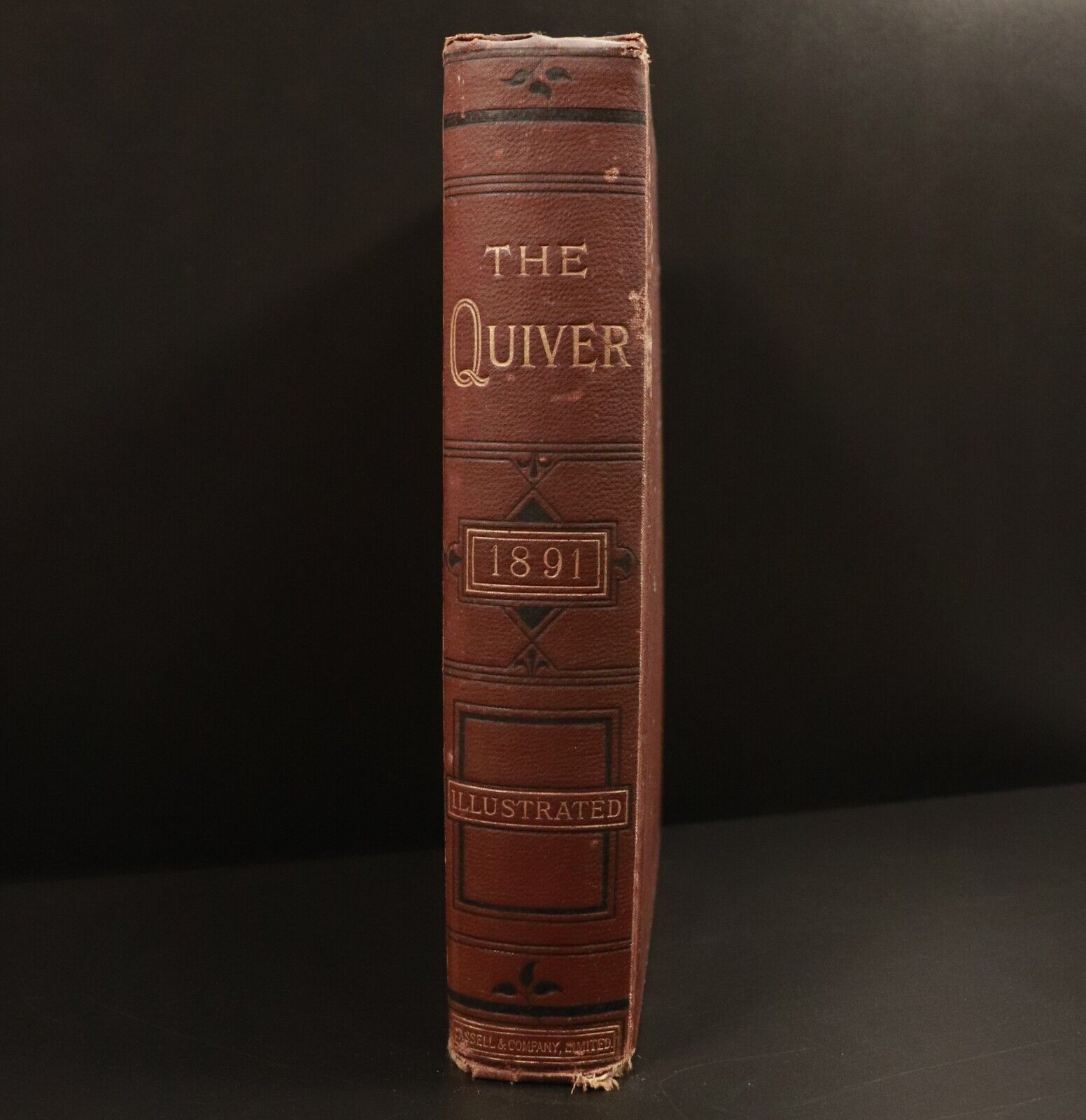 1891 The Quiver: An Illustrated Magazine Antique British Literature Book