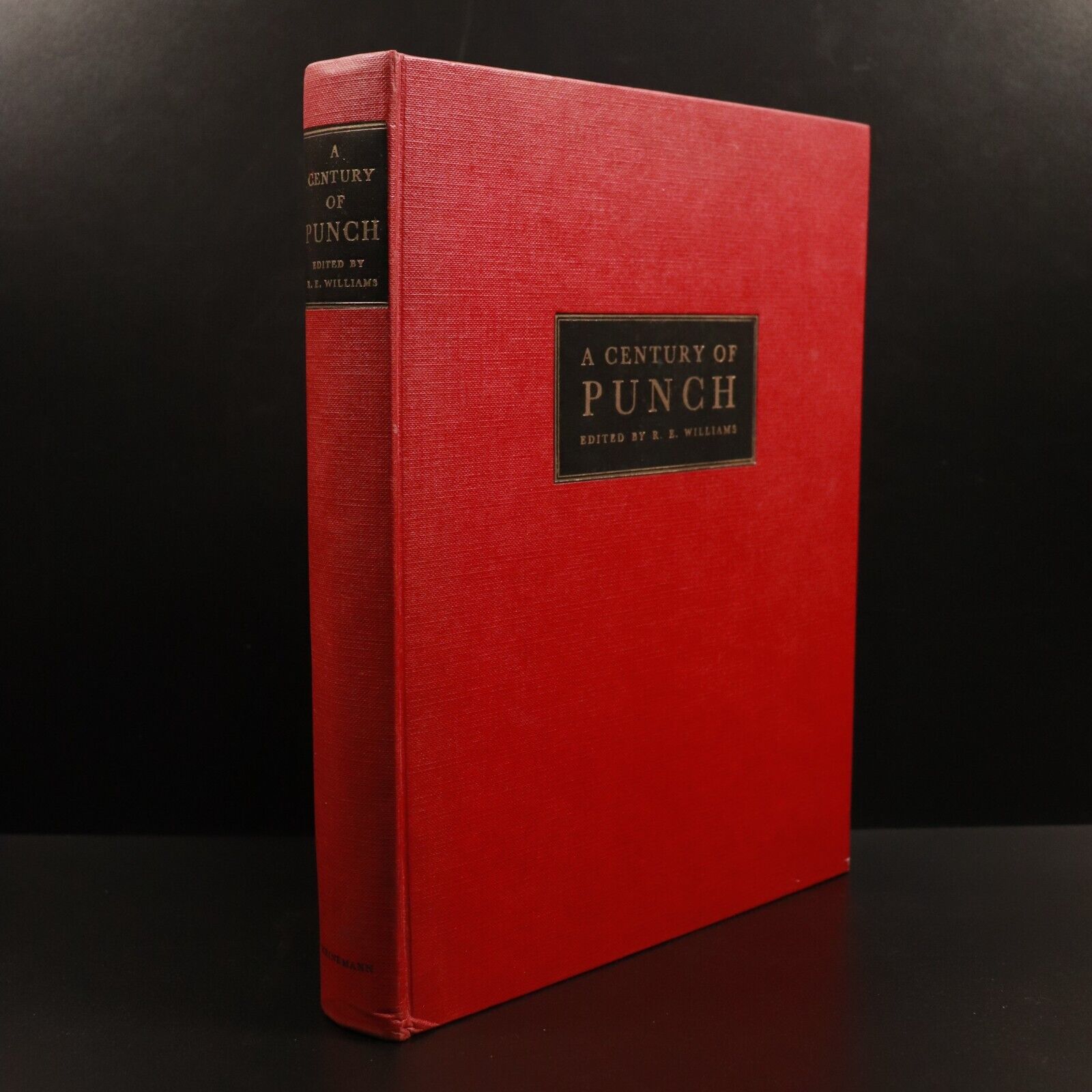 1956 A Century Of Punch Edited by R.E. Williams Vintage Literature Book