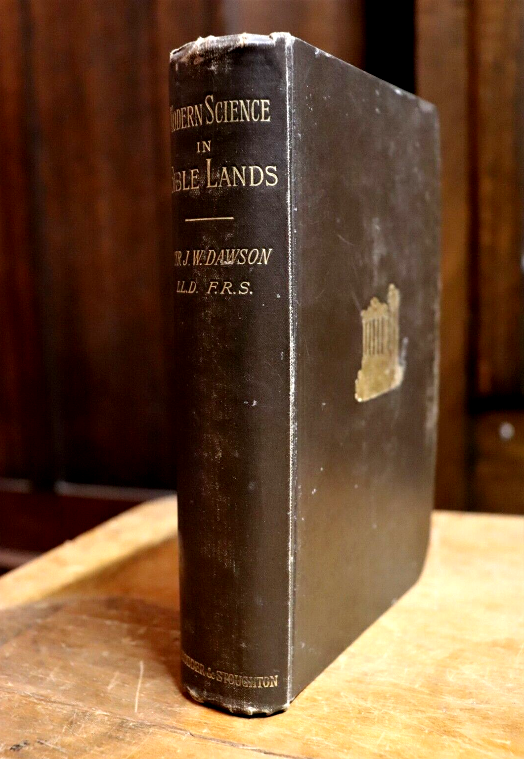 Modern Science In Bible Lands - 1895 - Antique Science History Book