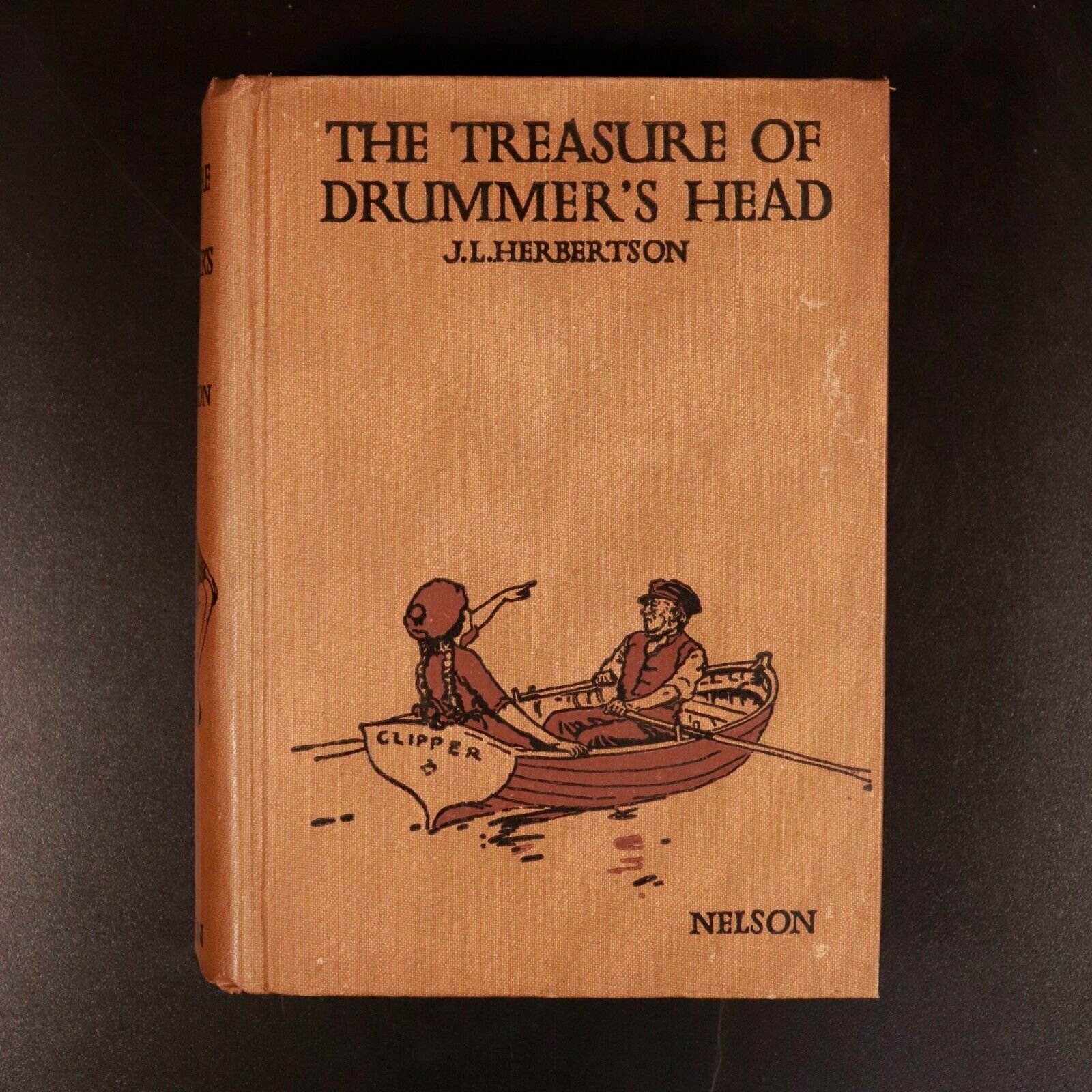 c1940 The Treasure Of Drummers Head JL Herbertson Antique Childrens Fiction Book