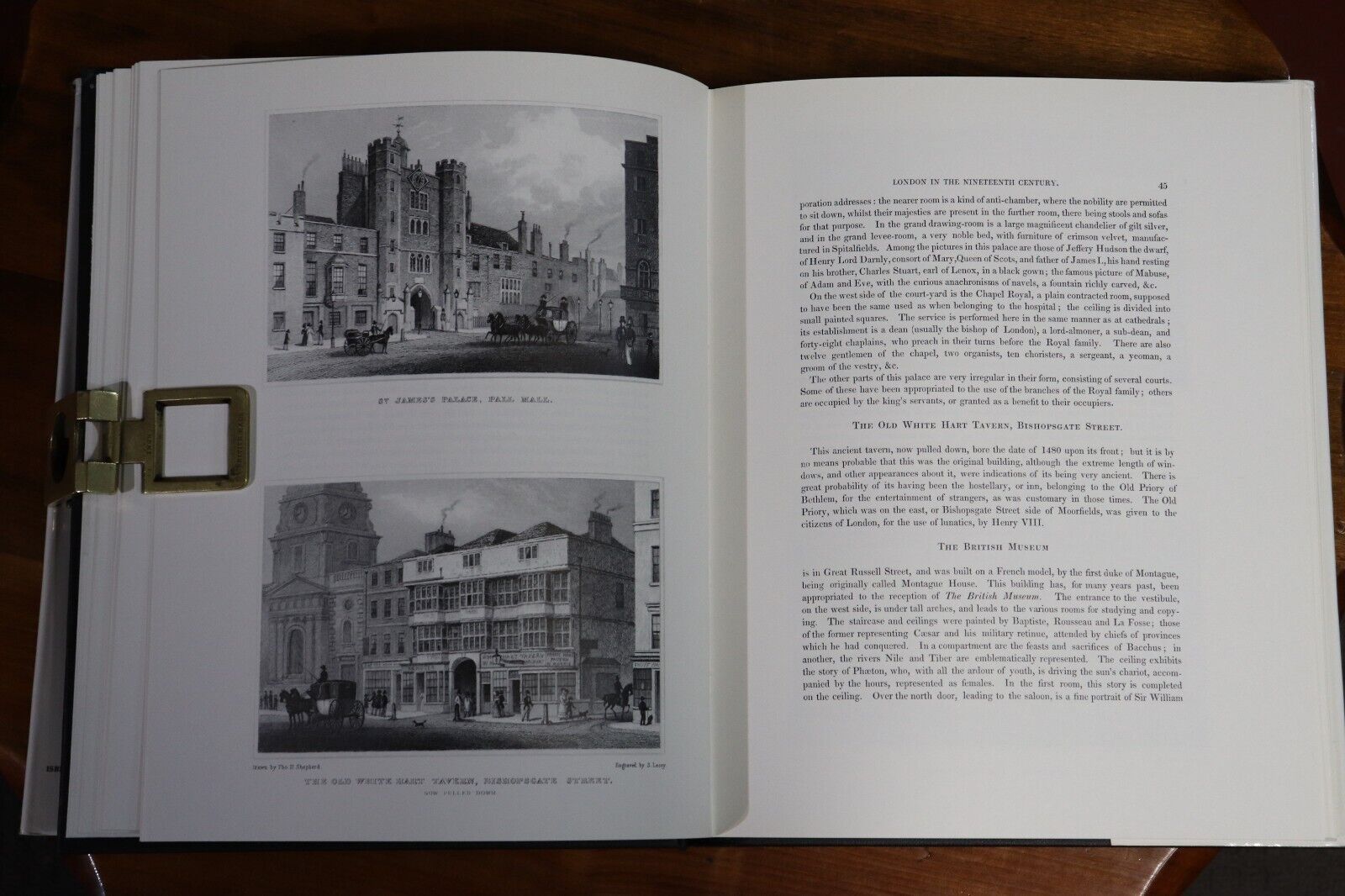 London & Its Environs In The Nineteenth Century - 1983 - British History Book