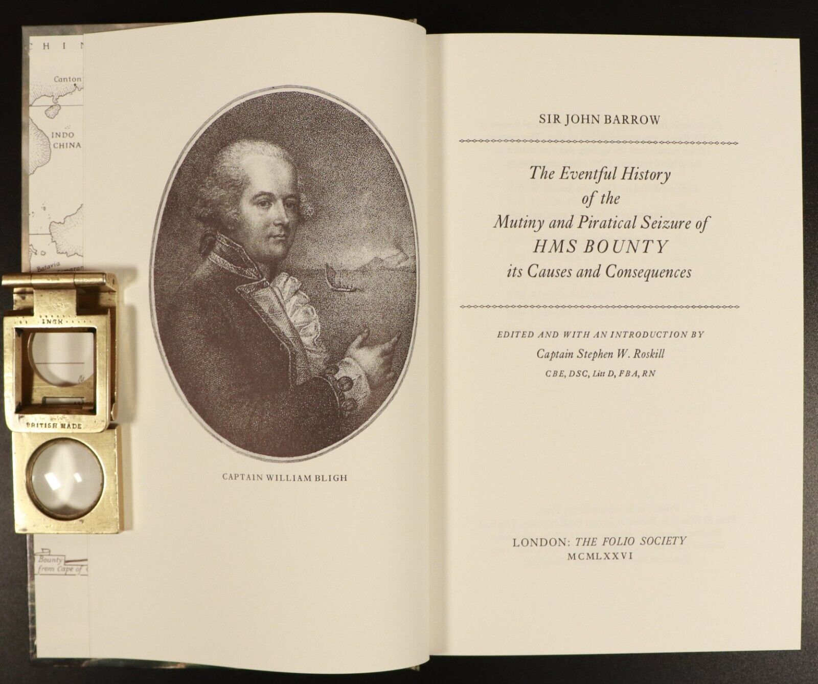 1999 History Of Mutiny On Bounty - Folio Society - British Maritime History Book - 0