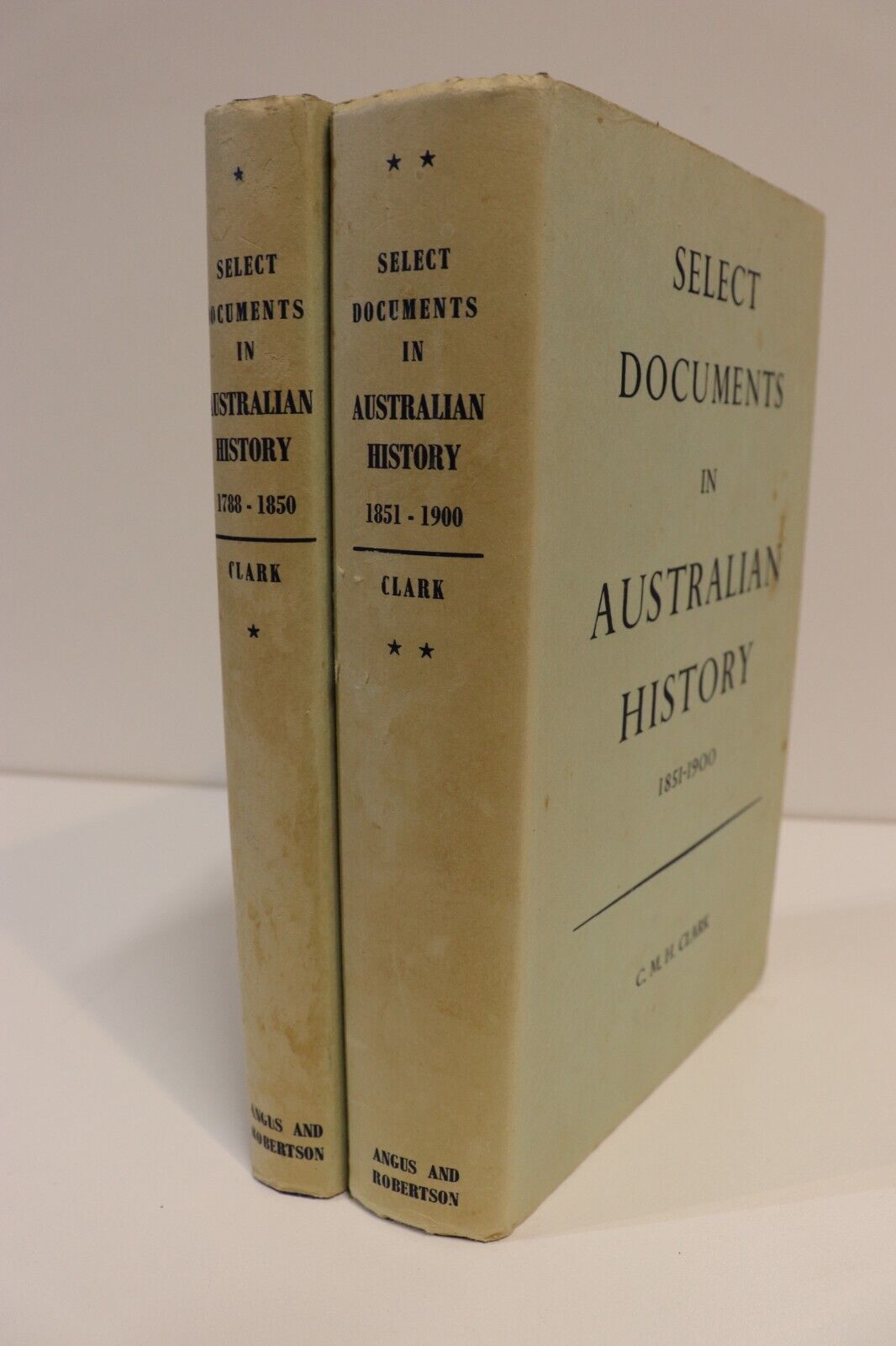 Select Documents In Australian History - 1969 - Australian History Book Set